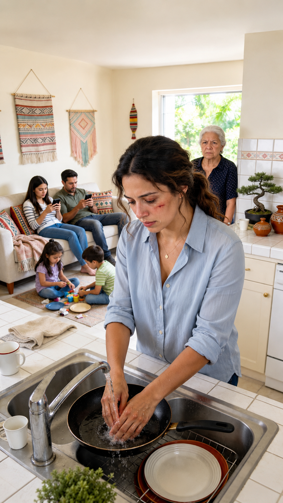 Elle a disparu 5 jours pour ne plus servir sa belle-famille… et son retour a tout fait exploser