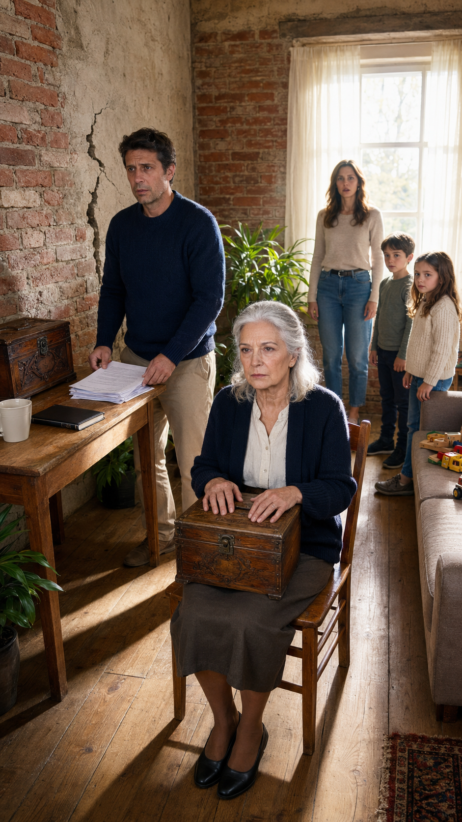 Maman, on a acheté notre maison, tu peux partir »… Elle sourit, car depuis 12 ans, elle attendait exactement cette phrase