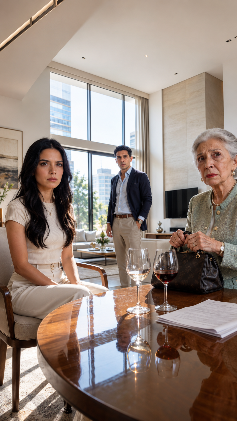 Il offrait l’appartement de ses beaux-parents à sa mère… jusqu’à ce que son beau-père sorte le dossier bleu