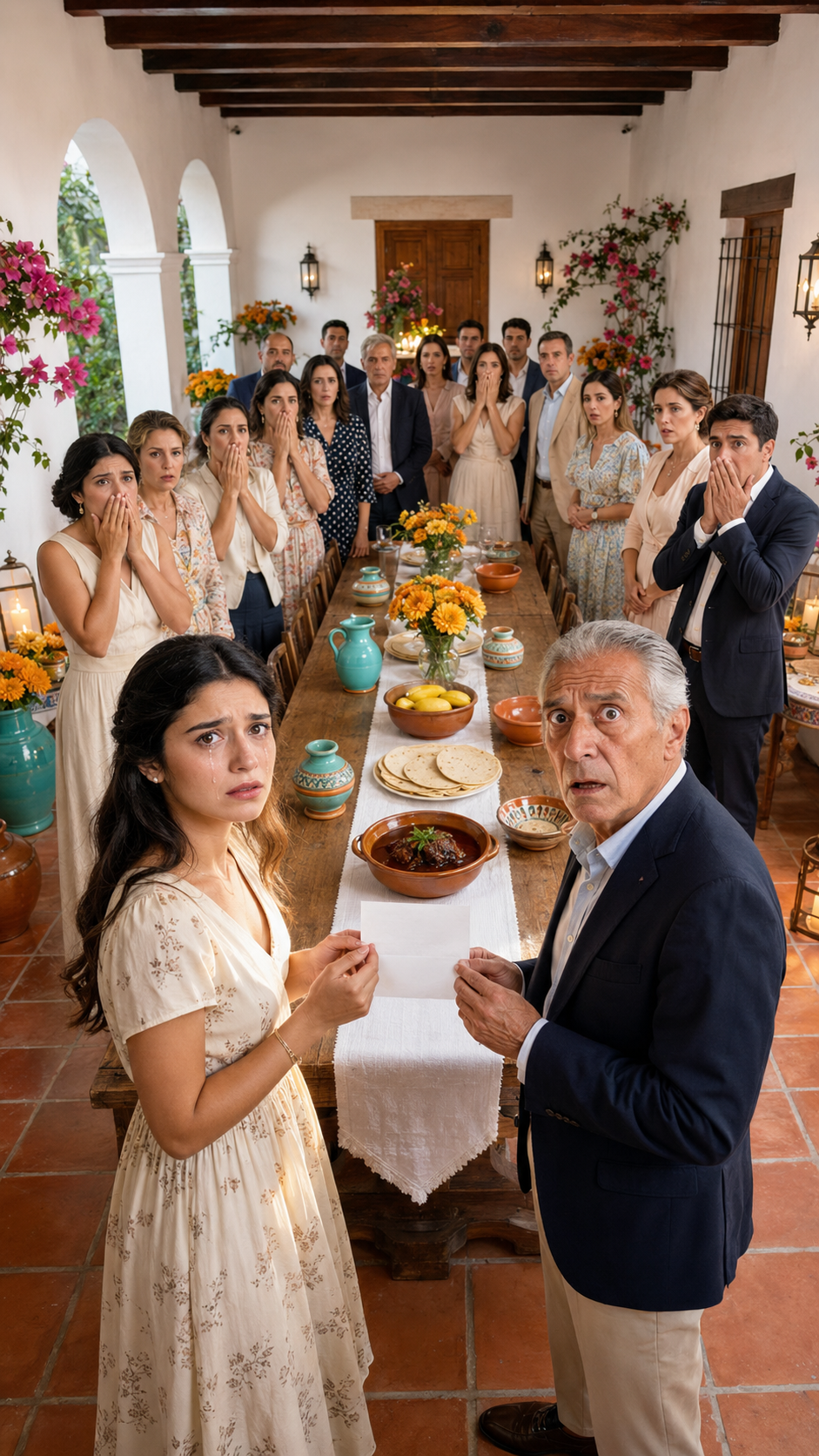Mon père m’a appelée “la fille d’une liaison” pendant 28 ans… jusqu’au jour où il a apporté un test ADN devant 60 proches pour me détruire.