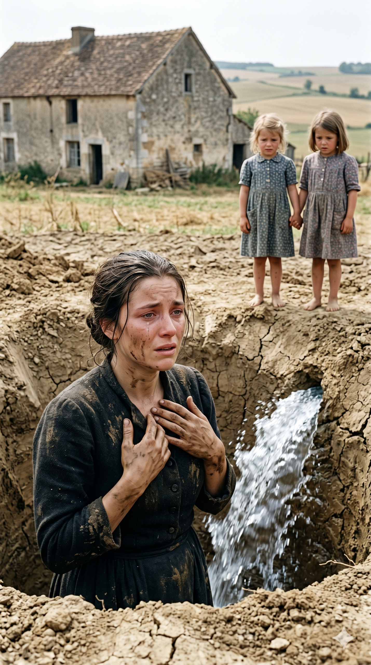 La veuve acheta un terrain dont personne ne voulait, et en creusant pour semer du maïs, elle trouva un secret qui changea sa vie et celle de tout le village