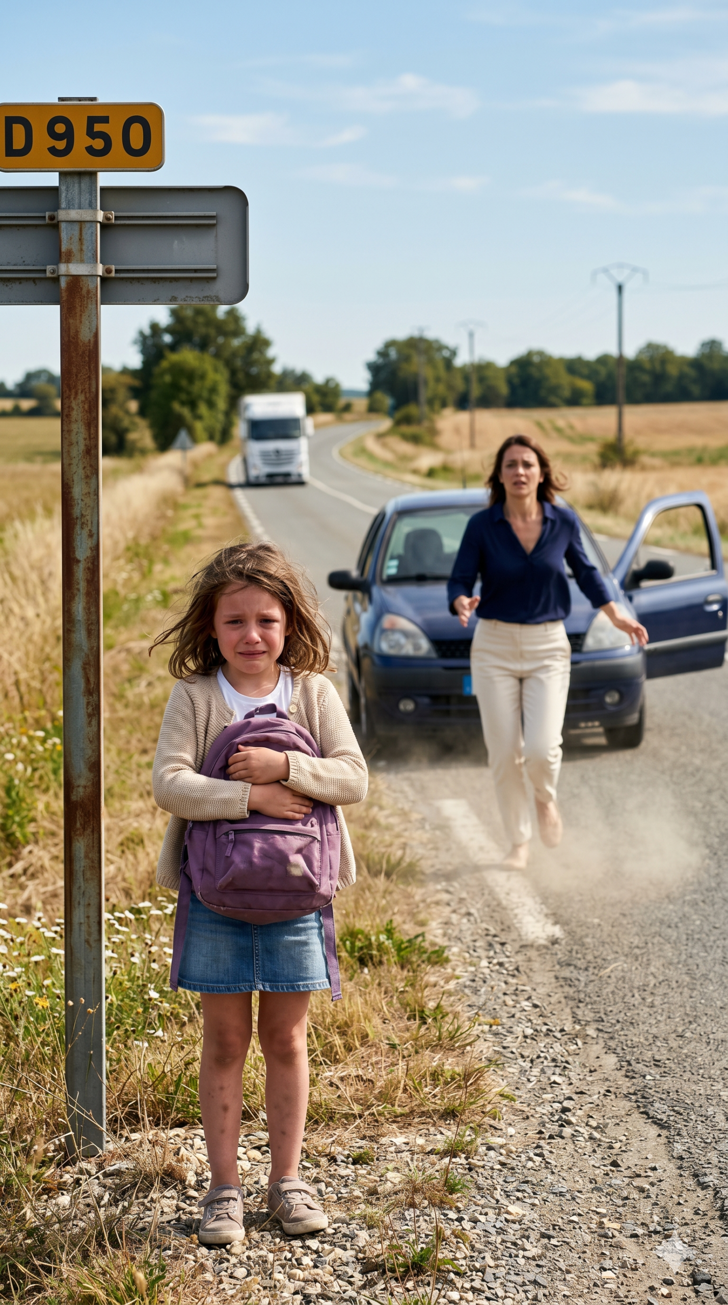 J’avais payé le voyage pour offrir de beaux souvenirs à ma fille, mais je l’ai retrouvée en pleurs sur une route pendant que ses grands-parents prenaient l’avion