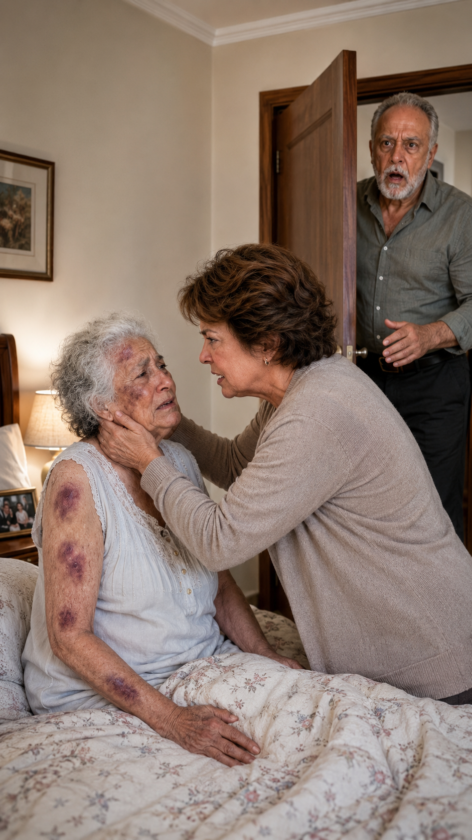 Il a caché 1 caméra parce que sa mère de 85 ans tremblait de peur… à 23:47, la vidéo a brisé 40 ans de mariage
