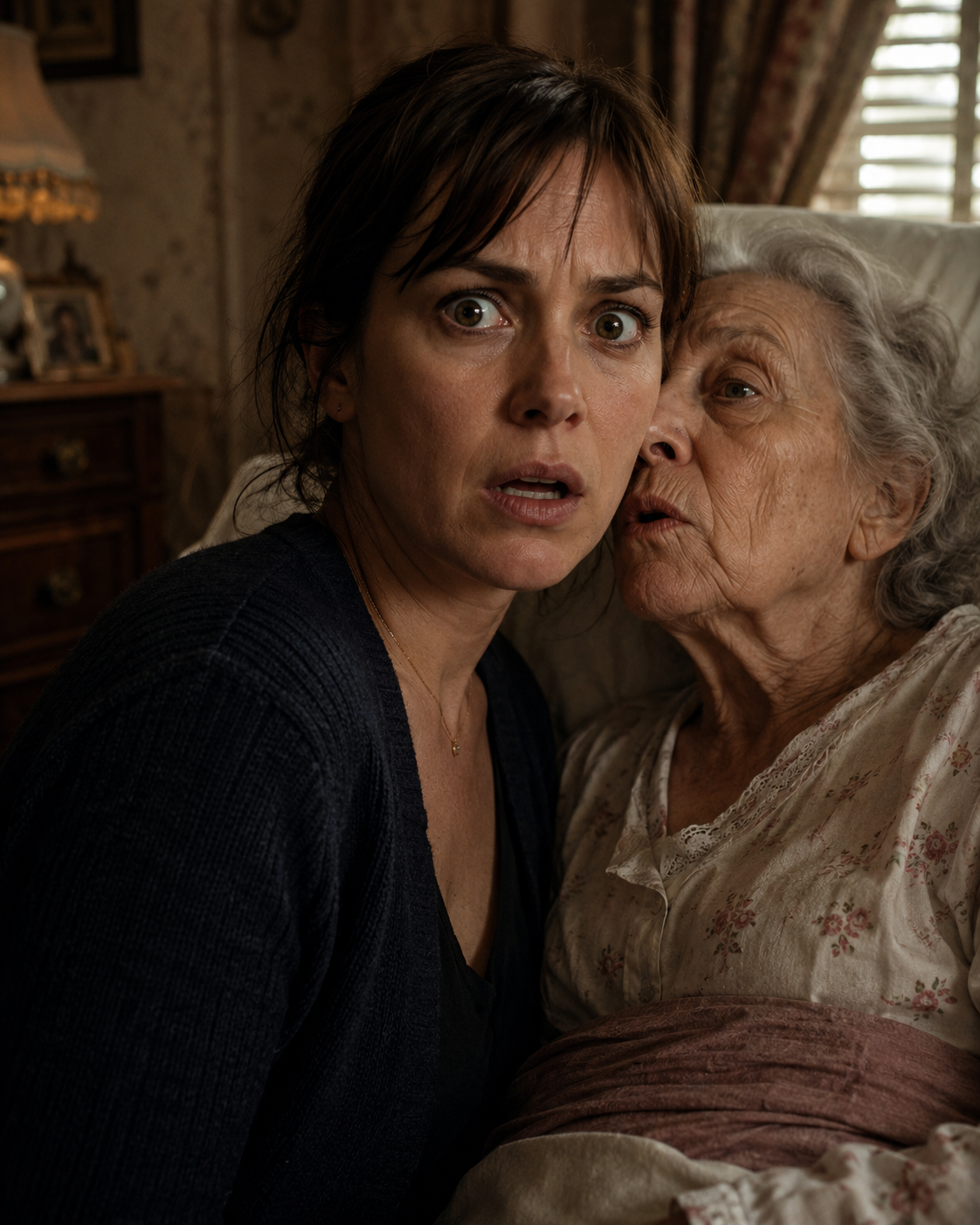 Mon mari et ses frères m’ont laissée seule avec leur mère, soi-disant dans le coma après un accident