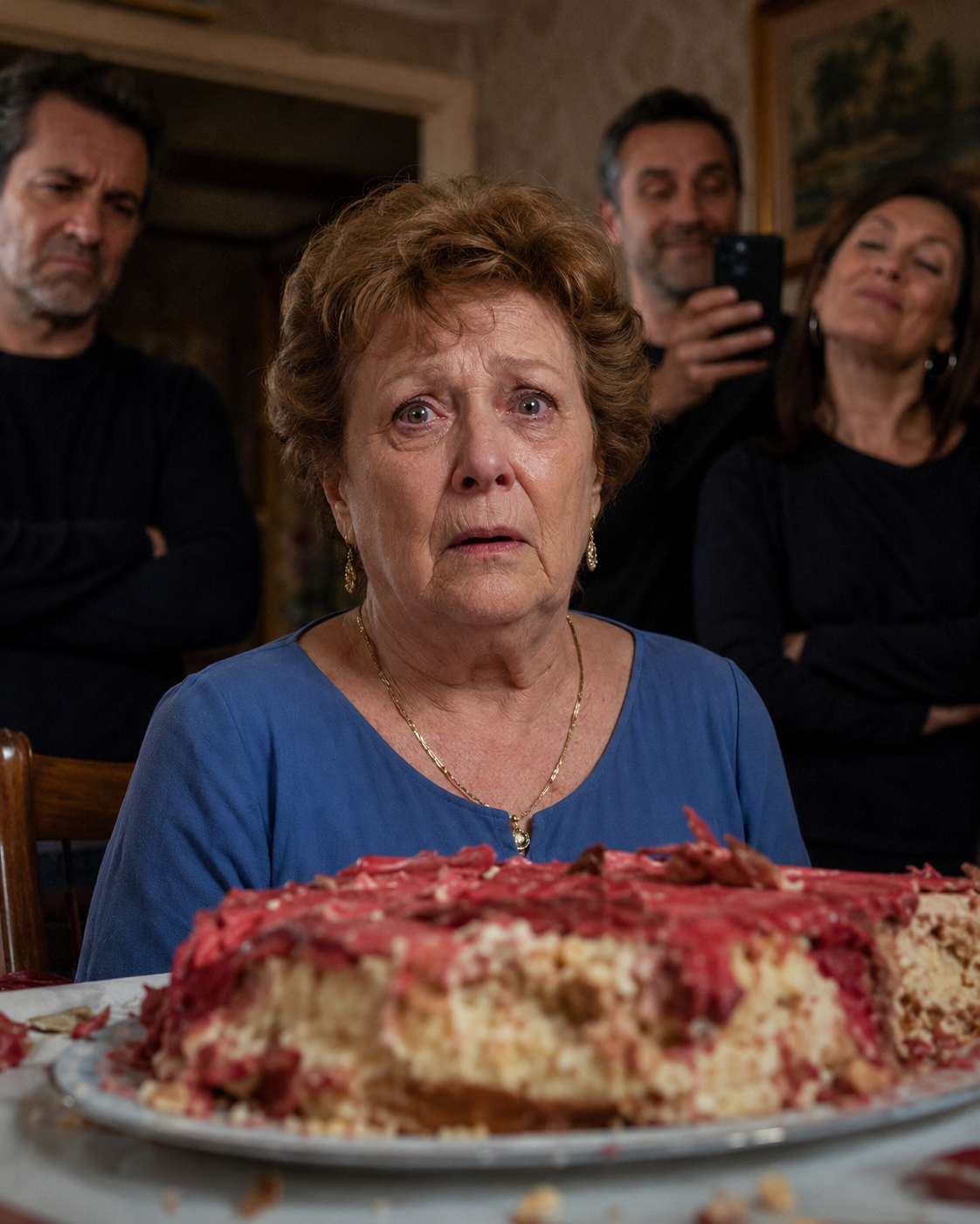 Pour mes 70 ans, mes enfants m’ont humiliée avec un gâteau fait de restes