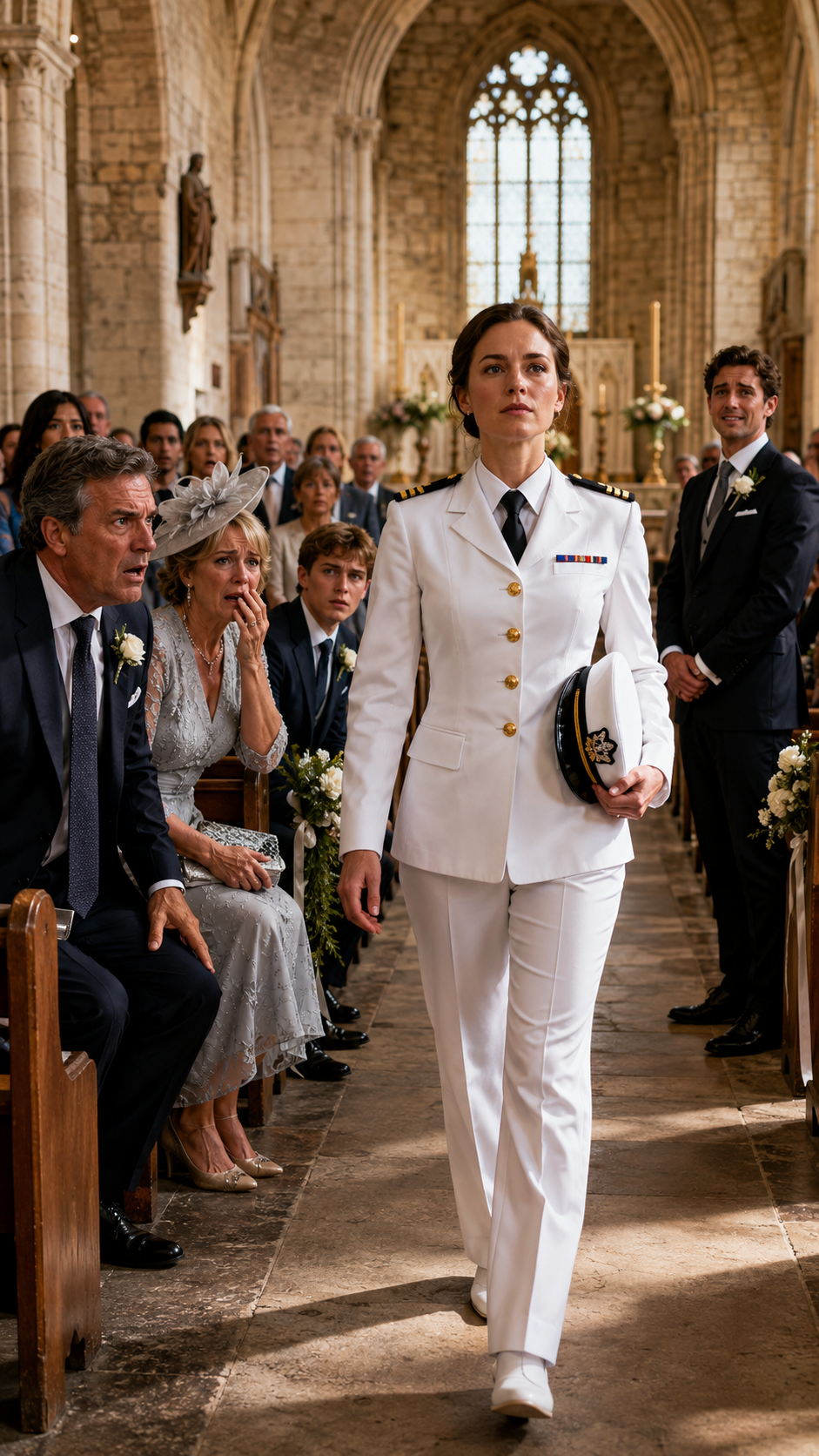 Ils ont découpé ses 4 robes de mariée pour ruiner la cérémonie… mais elle est entrée à l’église dans une tenue qui a fait honte à toute sa famille