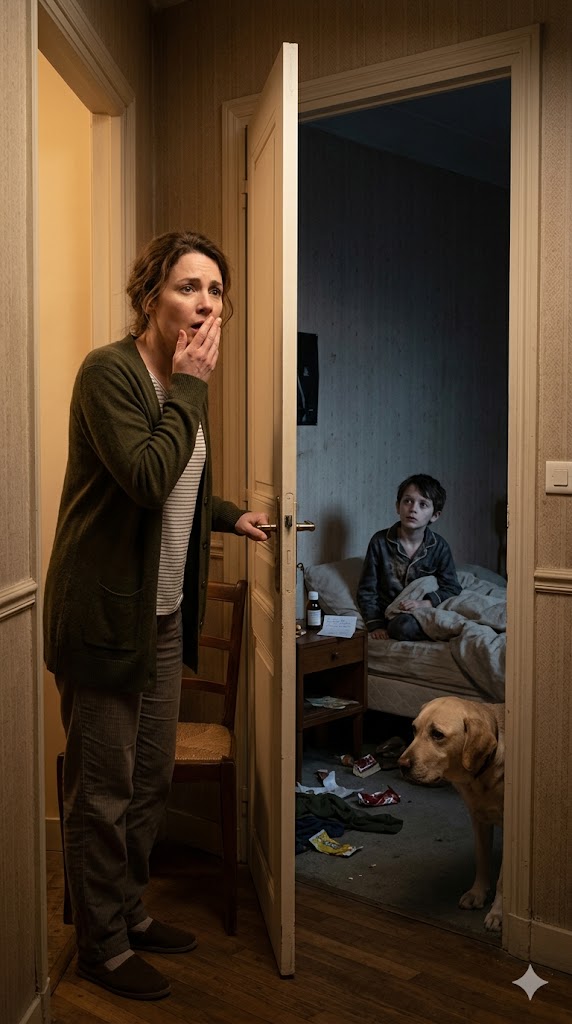 Sa tante pensait juste nourrir le chien, mais elle a découvert le secret que toute la famille refusait de voir