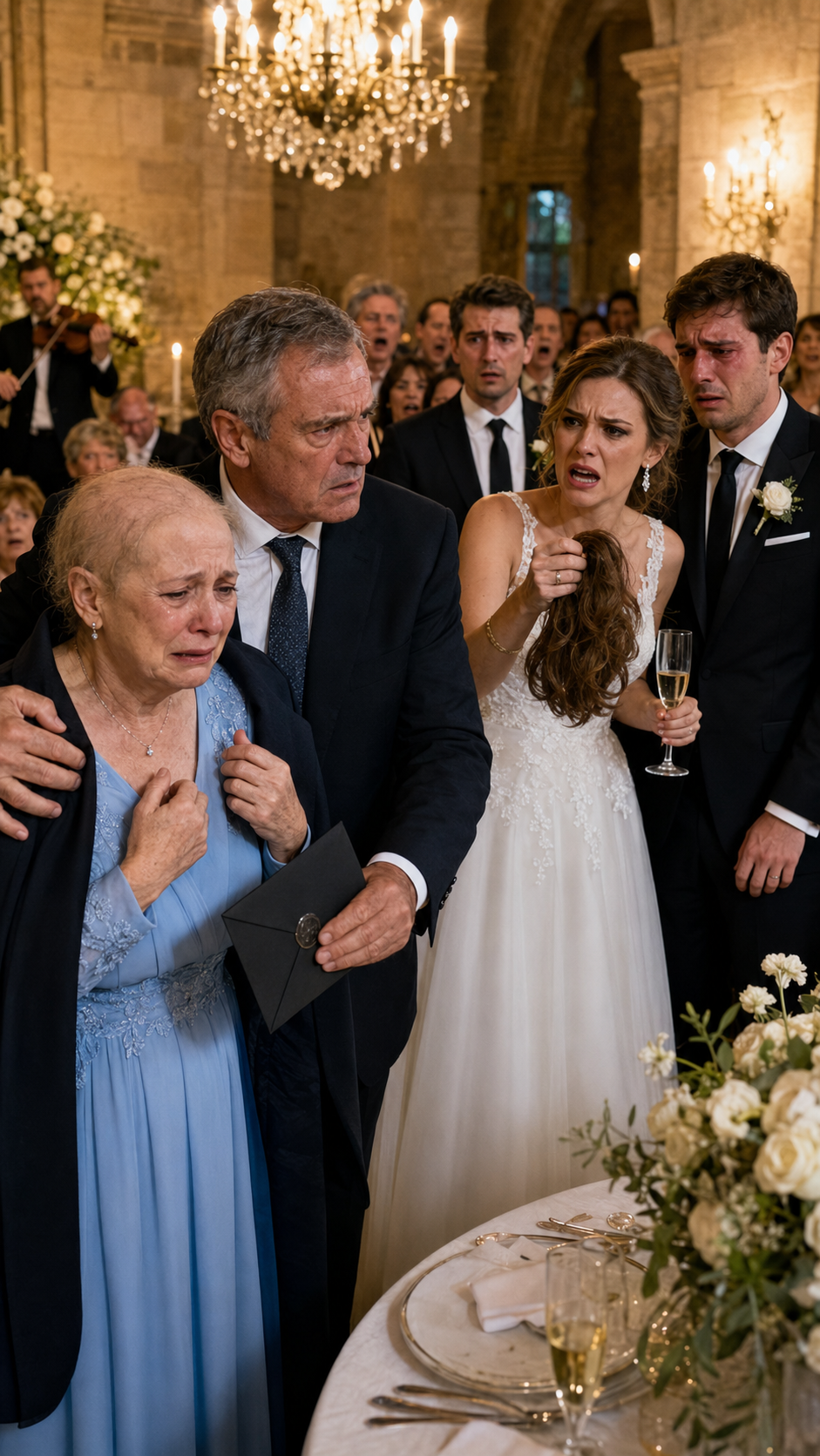 Le Jour Où La Mariée A Arraché La Perruque De Sa Belle-Mère… Et Où Une Enveloppe Noire A Détruit Son Mariage