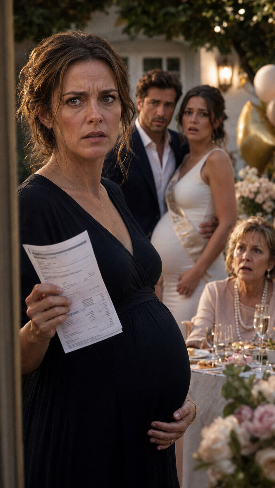 Il disait qu’il n’y avait pas d’argent pour le berceau… jusqu’à ce qu’elle découvre la fête luxueuse de sa maîtresse enceinte