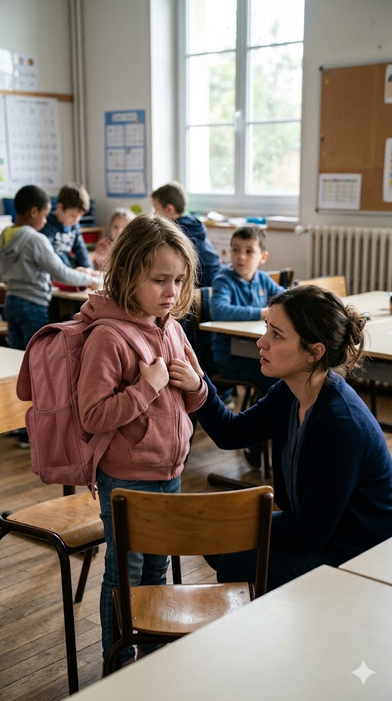 À 6 ans, elle murmurait “j’ai mal” devant toute la classe… puis l’école a voulu étouffer l’affaire pour sauver sa réputation