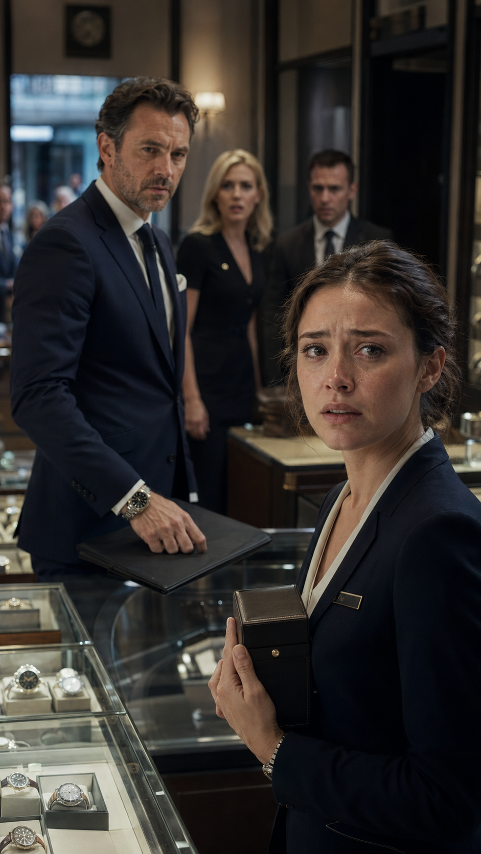Le millionnaire s’est déguisé en pauvre dans sa propre boutique de montres… mais l’employée qui l’a défendu lui a donné la leçon la plus brutale de sa vie