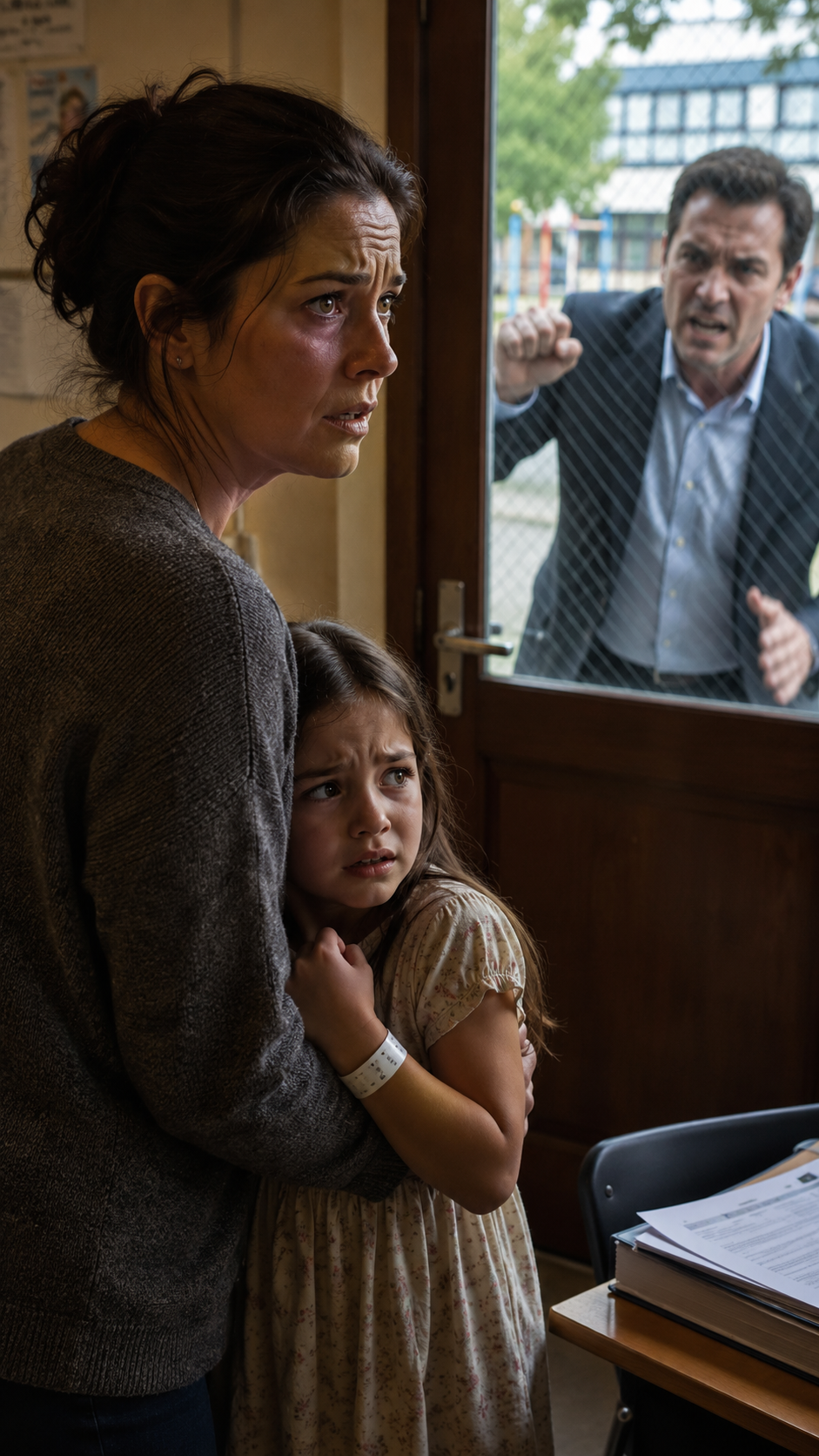 9 ans après l’enterrement, l’école appelle : « Votre fille vous attend à la sortie »