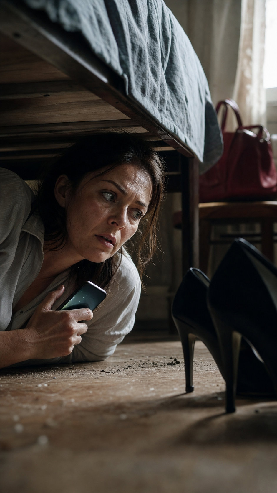 ## Elle entendit la voix de son mari mort dans sa chambre… et la femme au téléphone dit : « Le pire, c’est qu’elle n’est pas partie travailler aujourd’hui. »