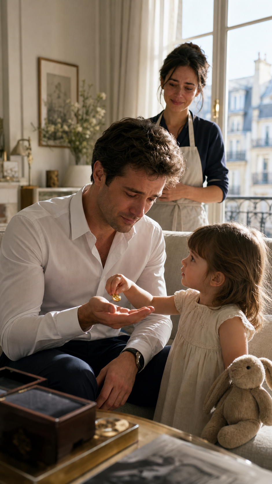 « Sortez de chez moi, tout de suite ! » hurla la fiancée à la fille de la domestique. Quelques instants plus tard, le milliardaire…