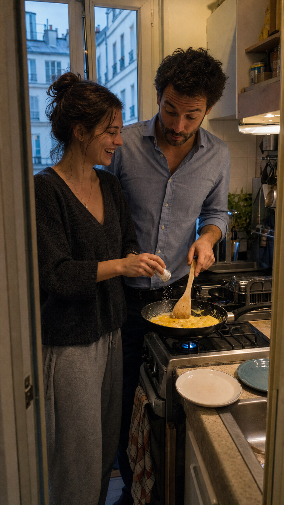 Une serveuse épouse un sans-abri juste pour l’emmener à l’anniversaire de sa grand-mère… avant de découvrir qu’il est en réalité…