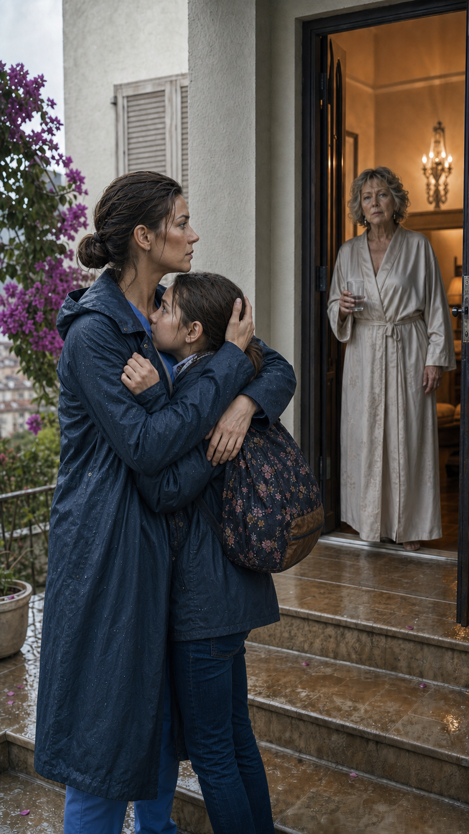 Ma fille Ana a 11 ans et hier, elle a passé 5 heures dehors sous la pluie parce que sa clé n’entrait plus dans la serrure.