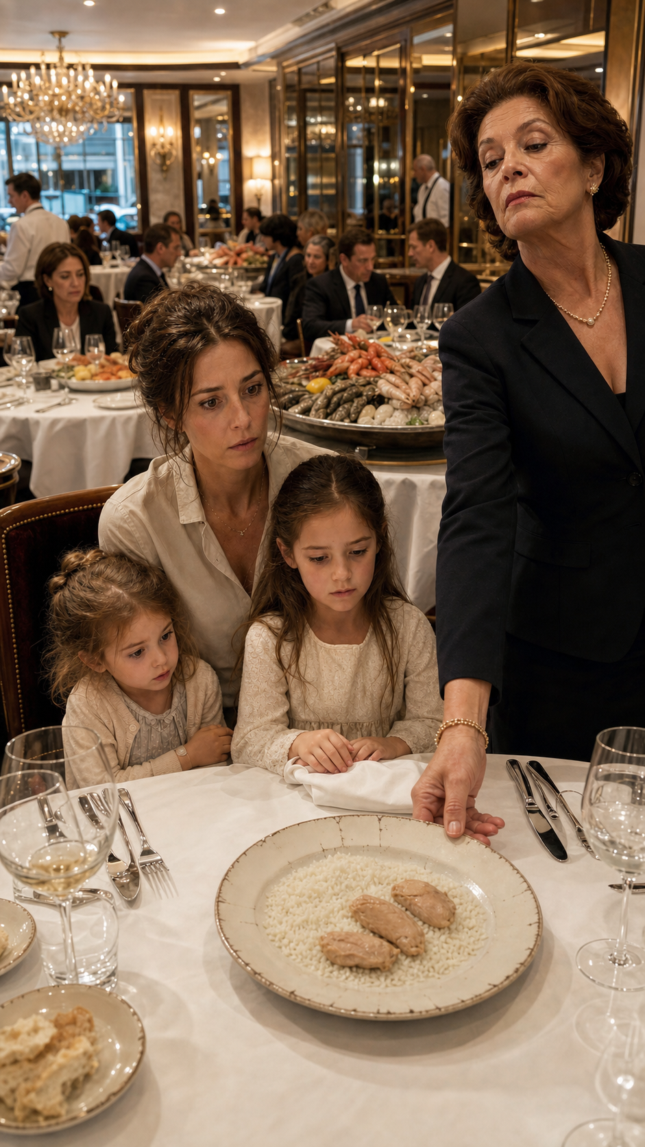 Ne leur servez pas de crevettes à ces filles ! Qu’elles mangent ce qu’il reste, elles sont nées femmes.