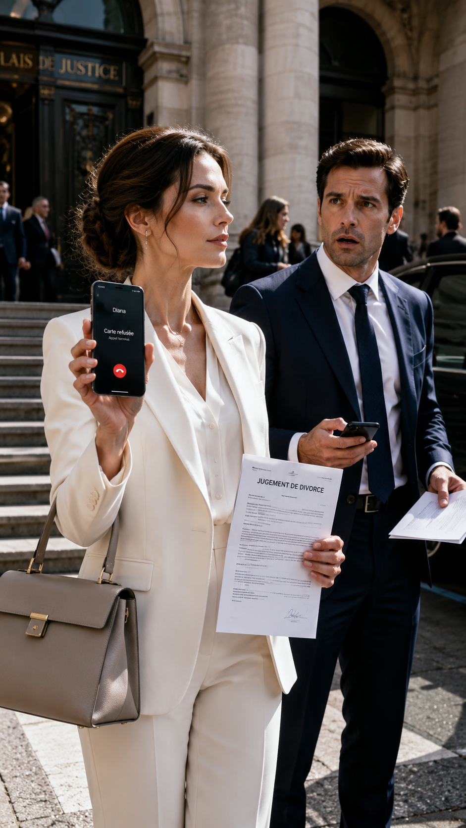 ## Mon ex-mari m’a proposé 25 000 dollars devant le tribunal après 5 ans de mariage. J’ai souri, j’ai annulé les 150 000 dollars de frais d’études de sa sœur en Californie, et Diana a paniqué quand ses cartes ont cessé de fonctionner dans une boutique.