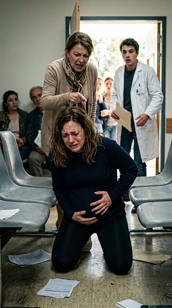 ## Je perdais mon bébé dans une salle d’attente bondée pendant que ma belle-famille disait à tout le monde que je faisais juste du théâtre.