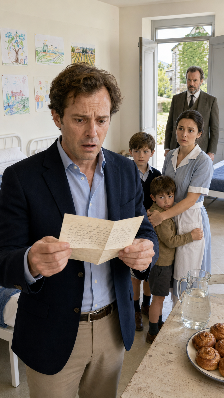 ## Le millionnaire vit son employée emmener ses deux enfants dans l’ancien chai abandonné, et ce qu’il découvrit lui coupa le souffle.