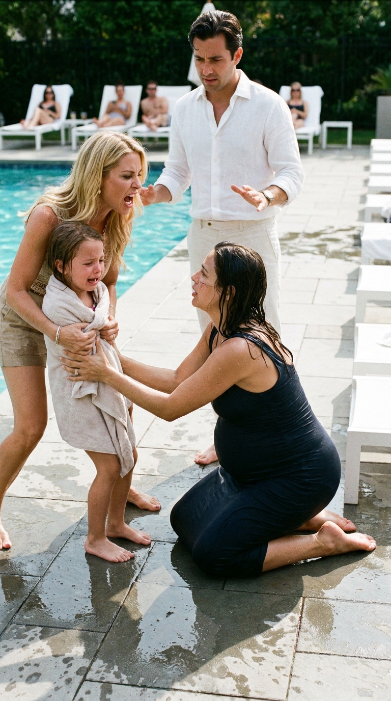 J’ai plongé enceinte de 8 mois pour sauver une enfant. Mon mari n’a pas bougé. En ressortant avec elle, sa mère a crié : « Ne touchez pas ma fille...