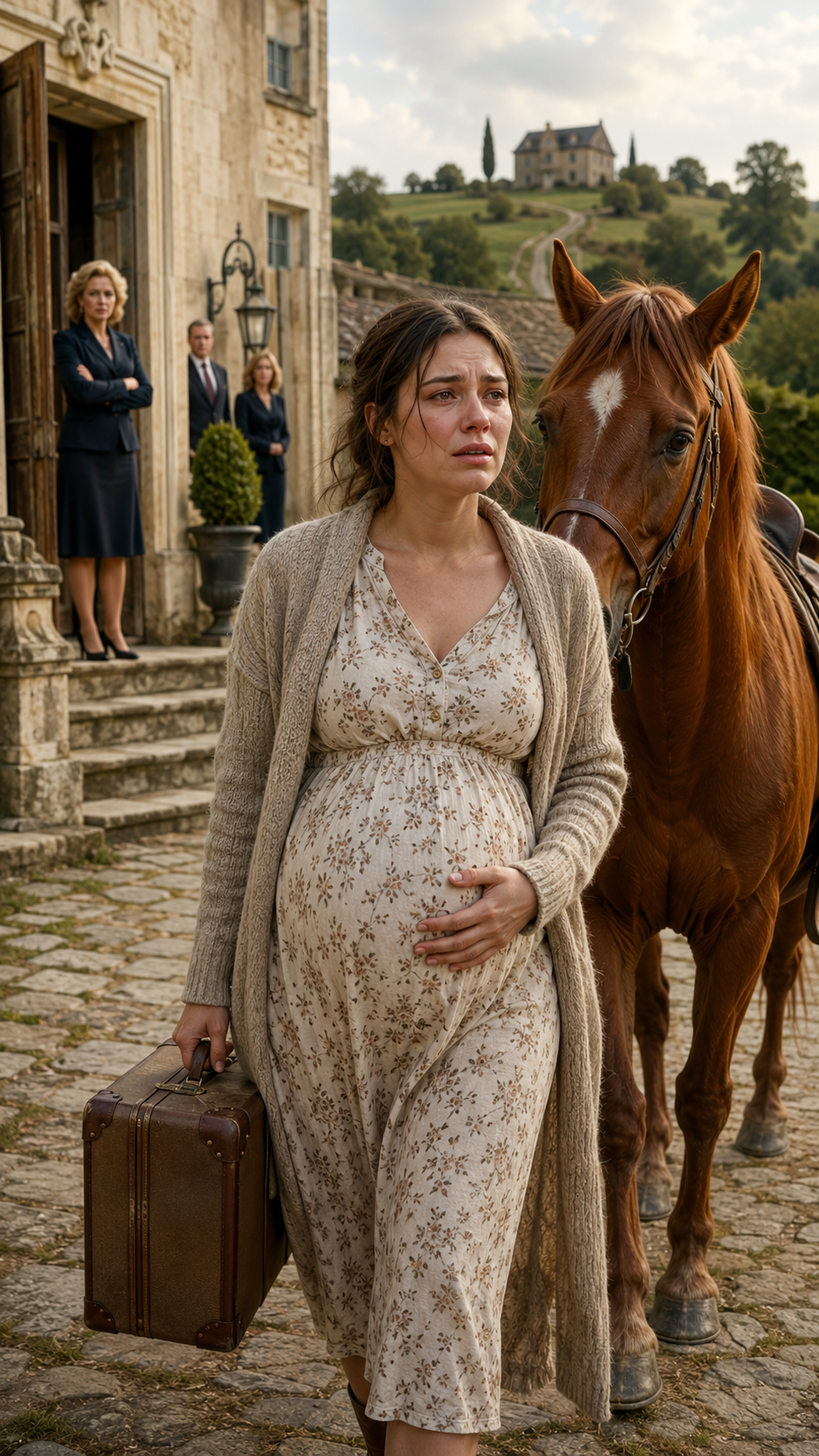 Sa belle-mère l’a jetée dehors à 8 mois de grossesse… mais le cheval de son mari mort l’a menée au secret qui allait faire tomber toute la famille